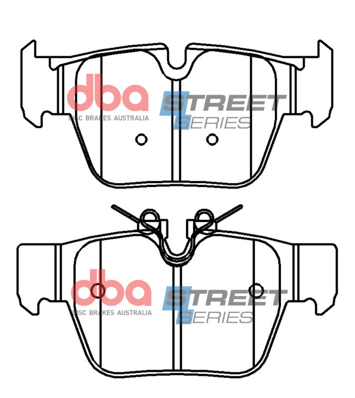 DBA 2020+ BMW 1-Series/2-Series Street Series Rear Brake Pads