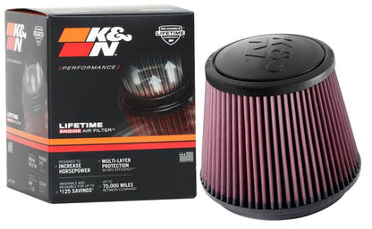K&N Engineering K&N Universal Clamp-On Air Filter 6in FLG / 7-1/2in B / 5-7/8in T / 6in H