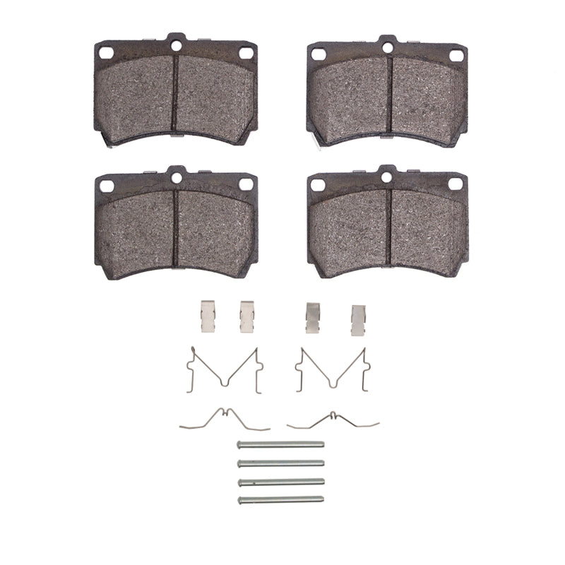 R1 Concepts R1 86-94 Mazda 323 Front Semi Met Pads & Hardware Kit