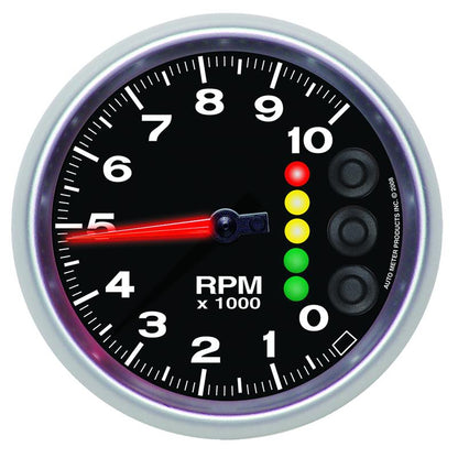 Autometer Elite 52.4mm Peak & Warn w/ Electronic Control 8-18 Volt Voltmeter