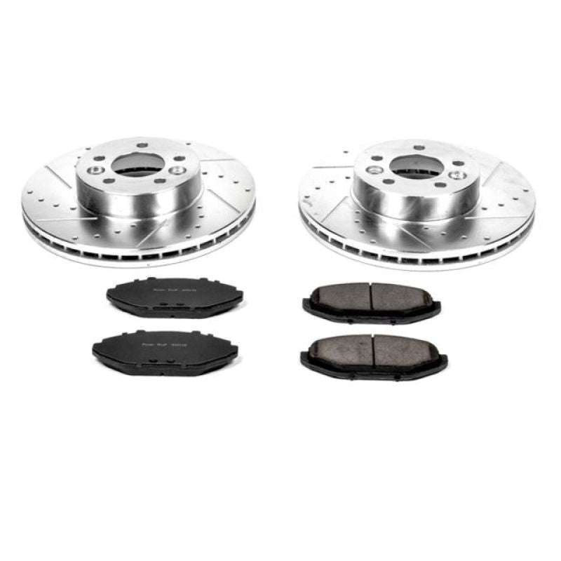 PowerStop Power Stop 98-02 Ford Crown Victoria Front Z23 Evolution Sport Brake Kit