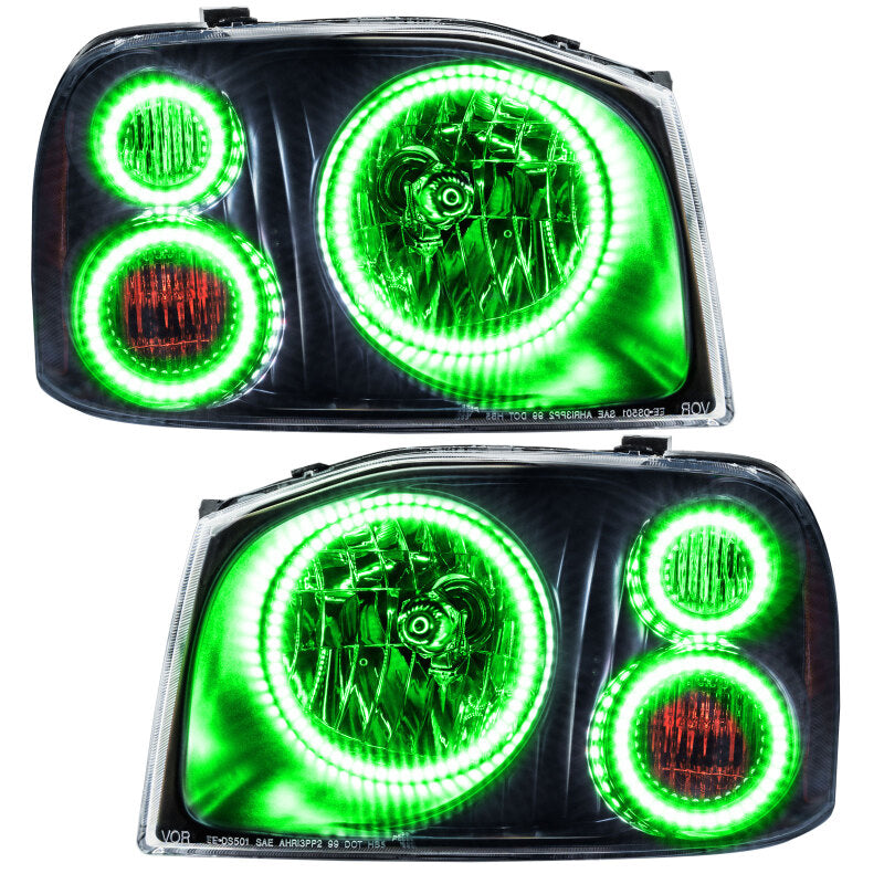 ORACLE Lighting Oracle 01-04 Nissan Frontier SMD HL - Triple Halo - ColorSHIFT w/o Controller