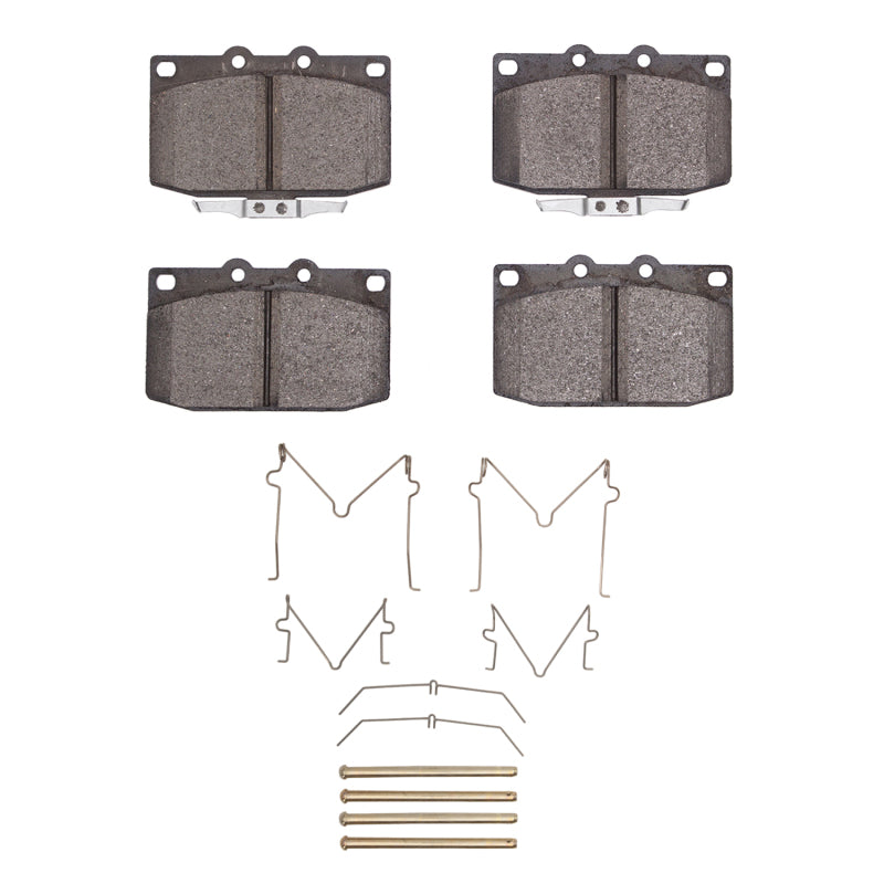 DFC 86-91 Mazda RX-7 Front 4000 HybriDynamic Brake Pads and Hardware Kit