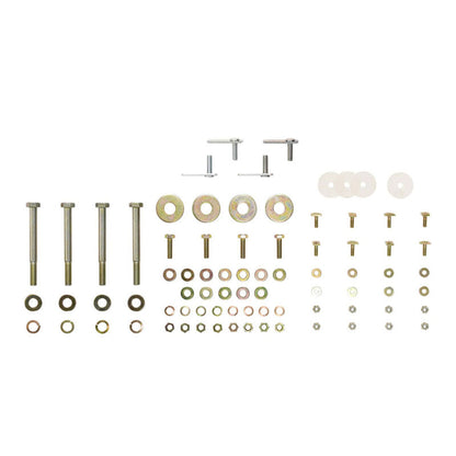 Westin 2002-2008 Dodge Ram Quad Cab 1500 Premier Oval Nerf Step Bar Mount Kit - Black