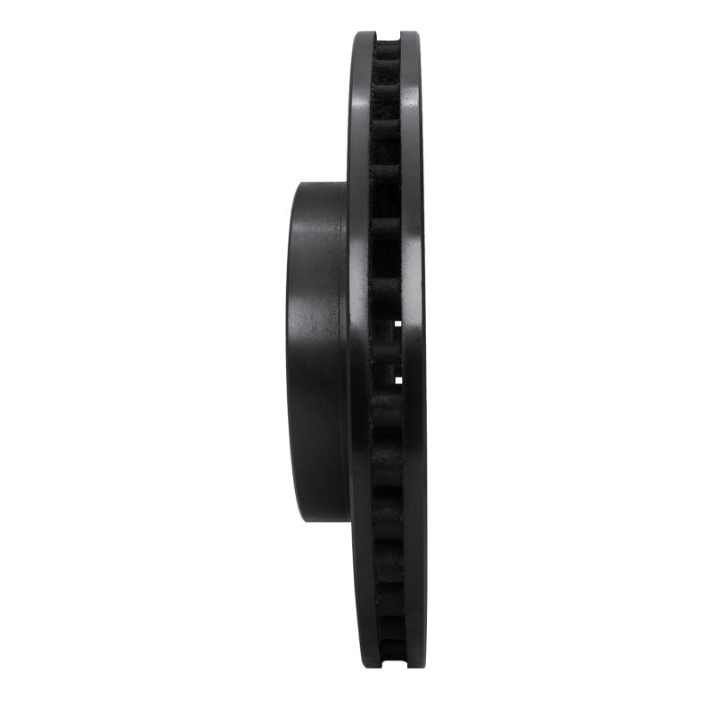 R1 Concepts R1 13-25 Cadillac CT4 Front Right Drilled & Slotted Black Brake Rotor