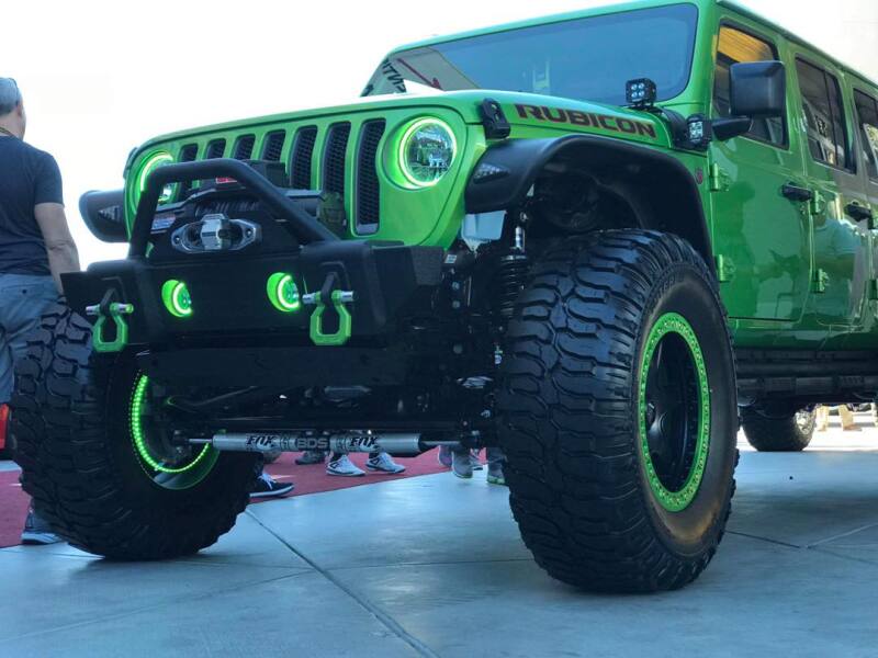 ORACLE Lighting Oracle Jeep Wrangler JL/Gladiator JT LED Surface Mount Fog Light Halo Kit - White