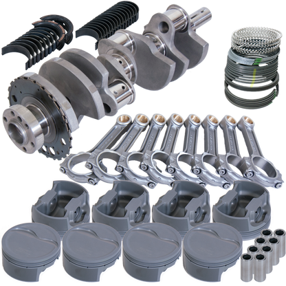 Eagle Chevy LS2 4.000in Crank 24 Tth Reluctor 6.125in I-Beam Rods 4.010in Pistons Rotating Assembly