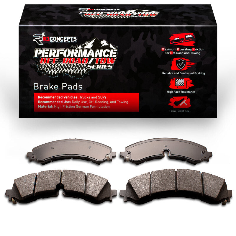 R1 Concepts R1 20-26 GMC Sierra 3500 HD 4WD Rear Off-Road/Tow Brake Pads