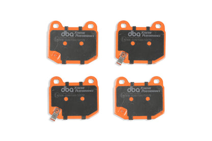 DBA 03-06 EVO / 04-09 STi / 03-07 350Z Track Edition/G35 w/ Brembo XP650 Rear Brake Pads