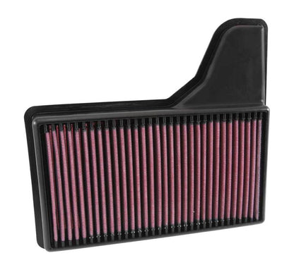 K&N Engineering K&N Replacement Panel Air Filter for 2015 Ford Mustang 2.3L L4/3.7L V6/5.0L V8
