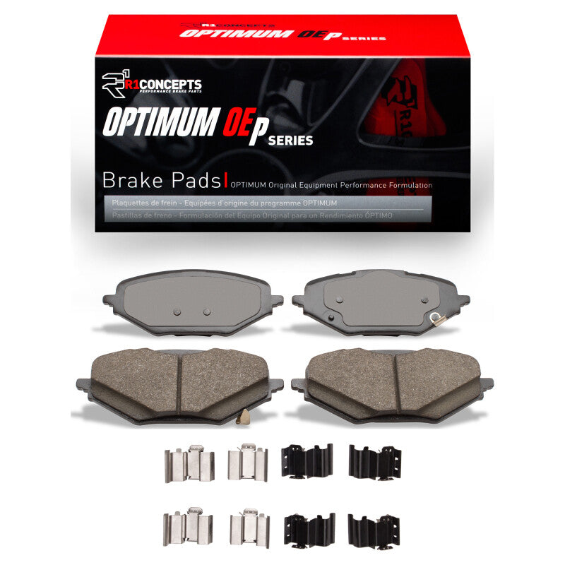 R1 Concepts R1 2024-2025 Mazda CX-70 Rear R1 Optimum OE Pads & Hardware Kit