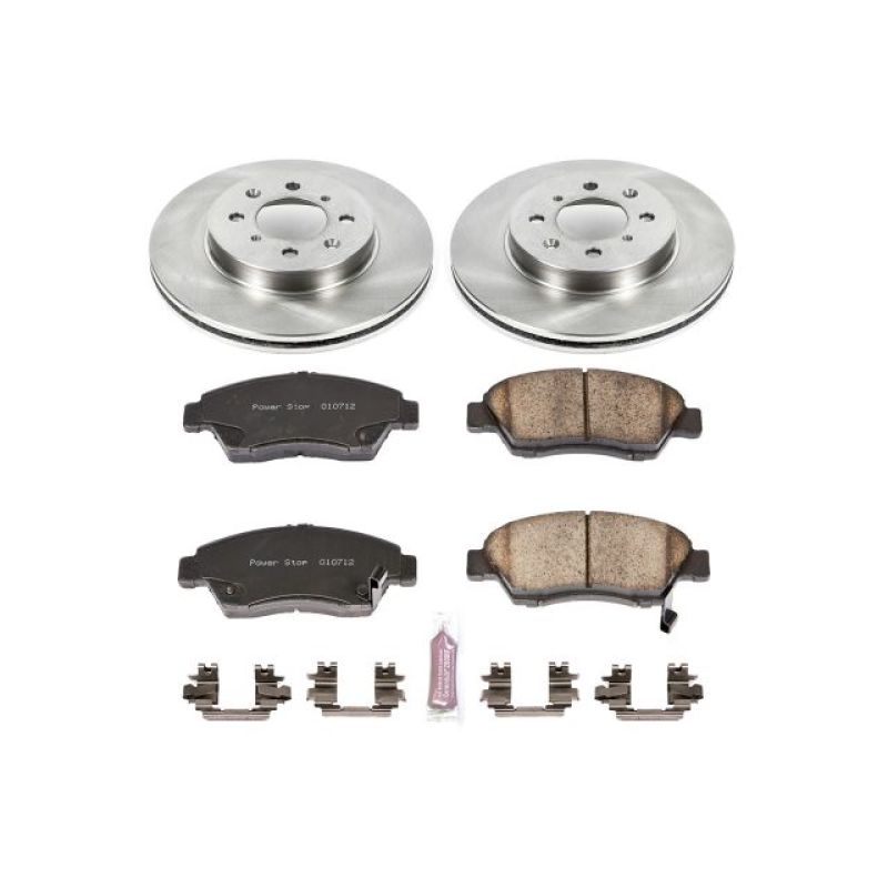 PowerStop Power Stop 93-95 Honda Civic Front Autospecialty Brake Kit