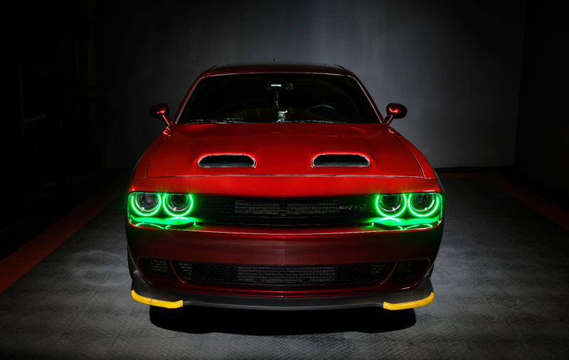 ORACLE Lighting Oracle Dodge Challenger 15-21 LED Waterproof Halo Kit - ColorSHIFT w/ Simple Controller