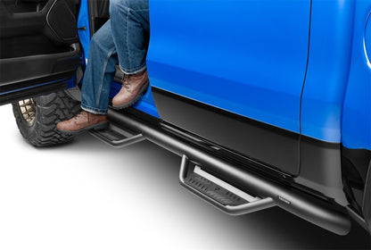 N-Fab Podium LG 2019 Dodge Ram 2500/3500 Crew Cab All Beds Gas/Diesel - Tex. Black - 3in