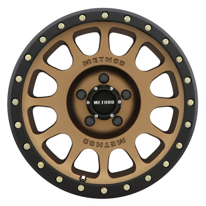 Method Wheels Method MR305 NV 20x9 +25mm Offset 5x150 116.5mm CB Method Bronze/Black Street Loc Wheel