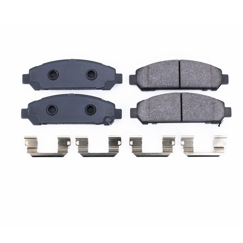 PowerStop Power Stop 09-16 Toyota Venza Front Z17 Evolution Ceramic Brake Pads w/Hardware