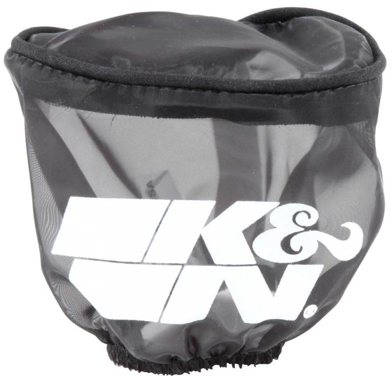 K&N Engineering K&N Air Filter Wrap Black Oval Tapered 3.75in Base I/S Width x 2.5in Top I/S Width x 2.75in H