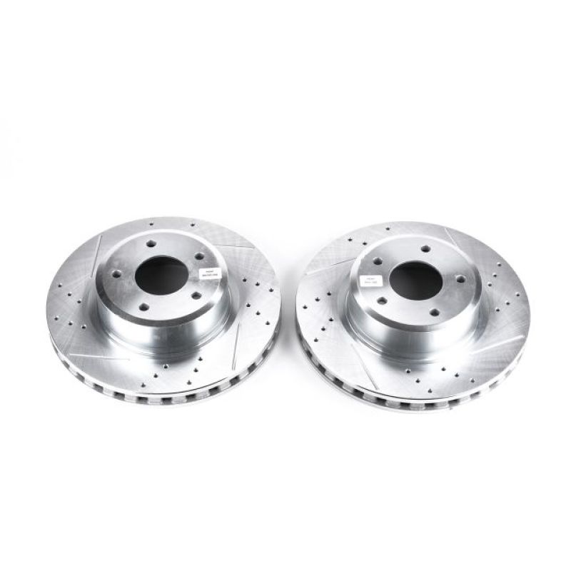PowerStop Power Stop 05-06 Pontiac GTO Front Evolution Drilled & Slotted Rotors - Pair