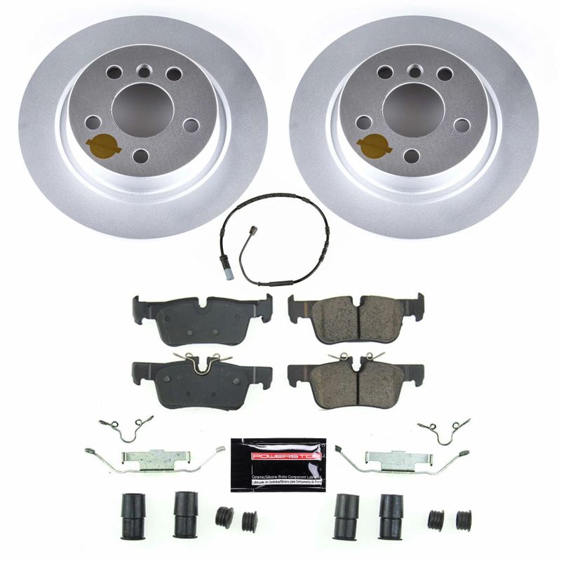 PowerStop Power Stop 14-19 BMW i3 Rear Z23 Evolution Sport Coated Brake Kit