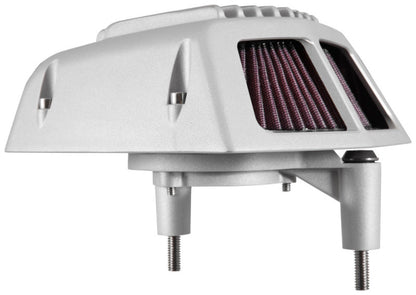 K&N Engineering K&N Street Metal Intake System 08-16 Harley-Davidson Shaker Silver H/D Touring Models