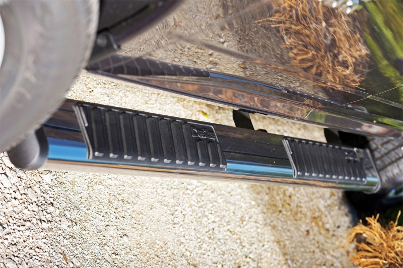 Dee Zee 99-23 Chevrolet/GMC/Dodge/Ford Full Size Truck Tubes - 6In Oval - Stainless Steel (ExtCab)