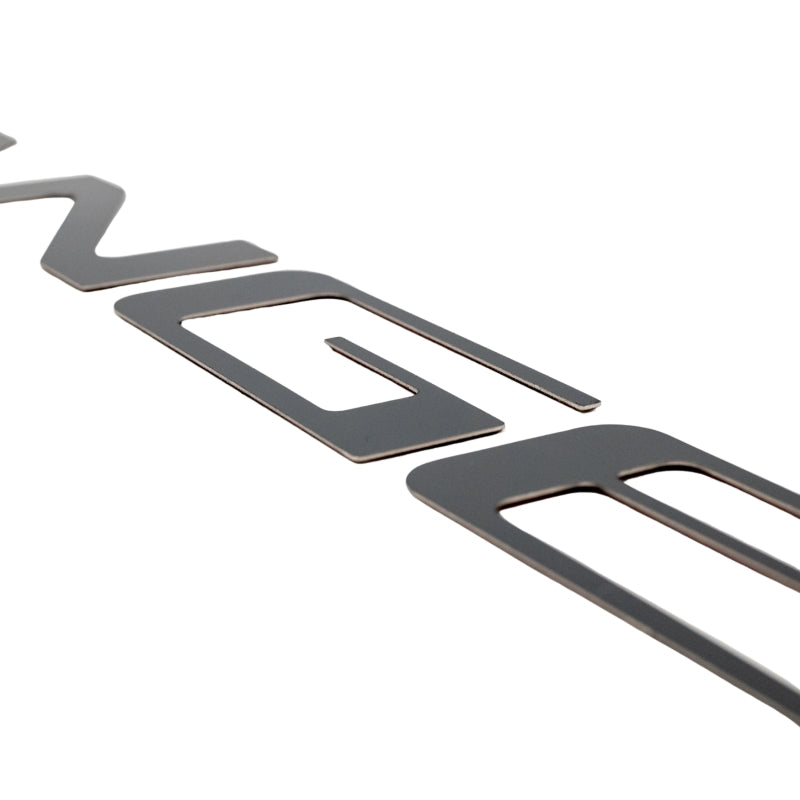 Putco Ford Ranger (Flat Cut) Tailgate - Black Platinum Stainless