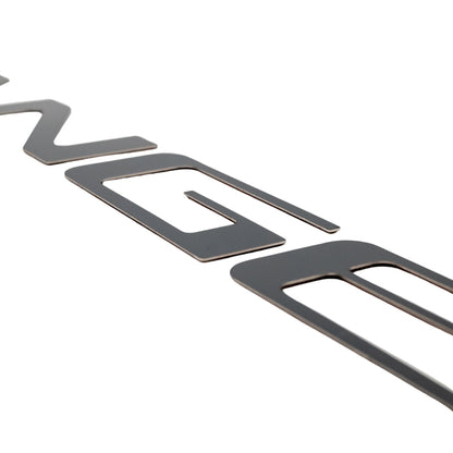 Putco Ford Ranger (Flat Cut) Tailgate - Black Platinum Stainless