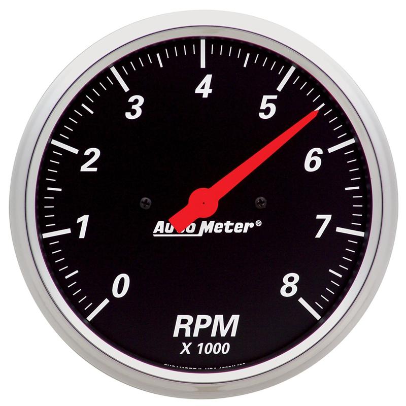 AutoMeter Gauge Kit 5 Pc. 3-1/8in. & 2-1/16in. Mech. Speedo. Wtmp & Oilp Designer Blk