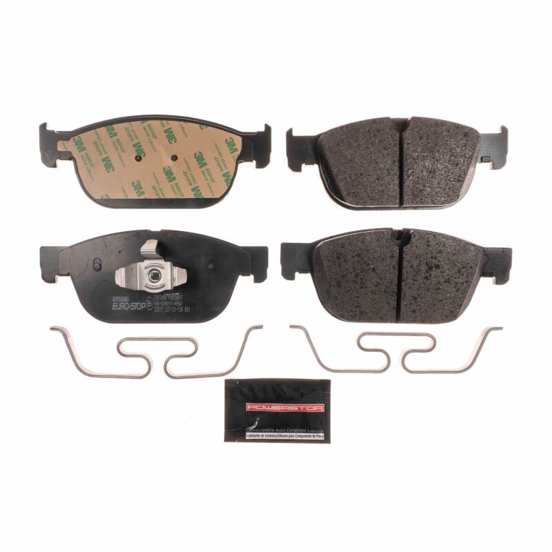 PowerStop Power Stop 16-19 Volvo XC90 Euro-Stop ECE-R90 Front Brake Pads