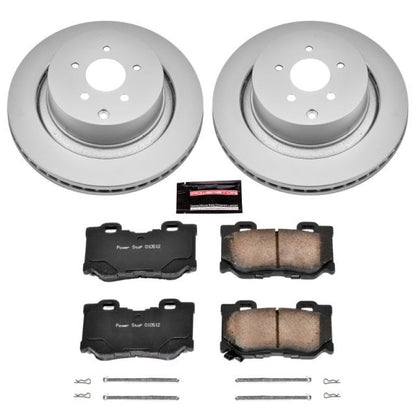 PowerStop Power Stop 09-13 Infiniti FX50 Rear Z17 Evolution Geomet Coated Brake Kit