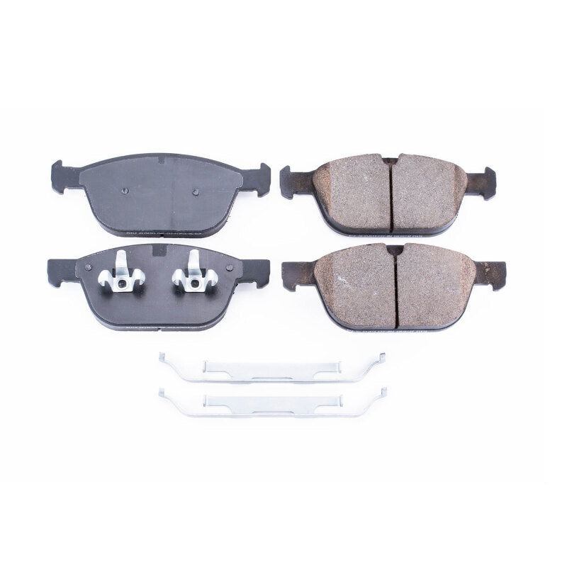 PowerStop Power Stop 10-15 Volvo XC60 Front Z17 Evolution Ceramic Brake Pads w/Hardware