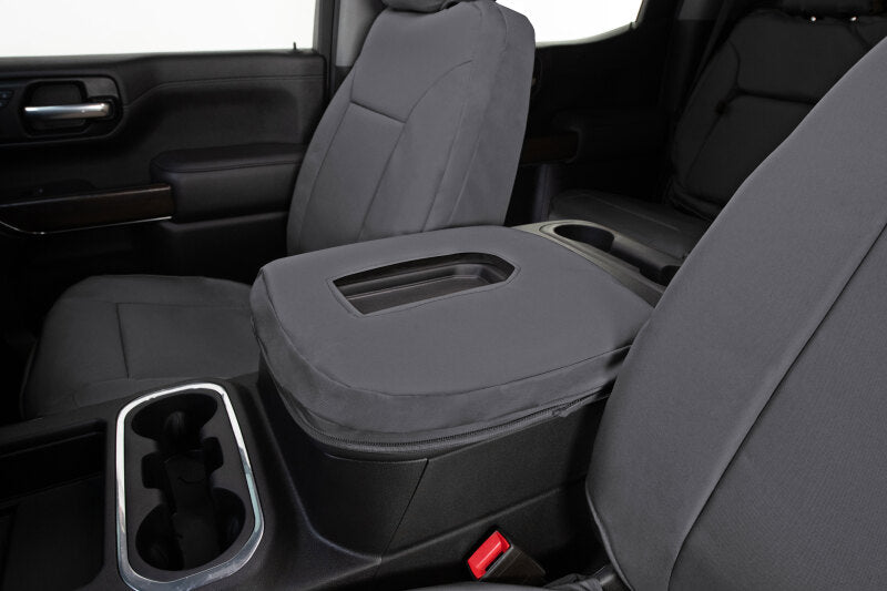 Covercraft 22-24 Jeep Grand Endura PrecisionFit Custom Front Row Seat Covers - Silver/Silver