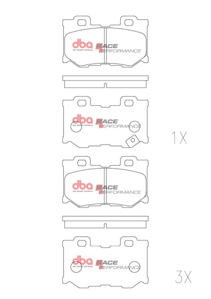 DBA 09-20 Nissan 370Z RP Performance Rear Brake Pads