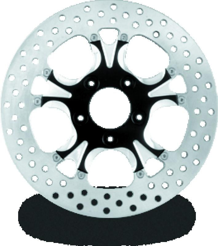 Performance Machine Disc/Carr 13x.20 Sf Gatlin Front - Contrast Cut Platinum