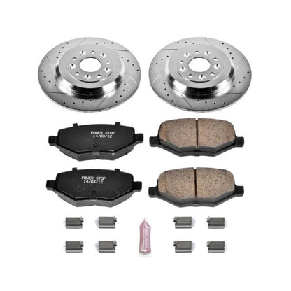 PowerStop Power Stop 11-15 Ford Edge Rear Z23 Evolution Sport Brake Kit