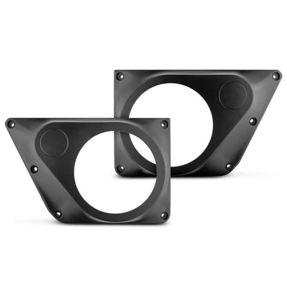 DS18 21-25 Bronco Back Door Pnls Fits Most 2x 6.5in Speakers 2x 2.3in Cut Out Twtrs Speaker Not Incl