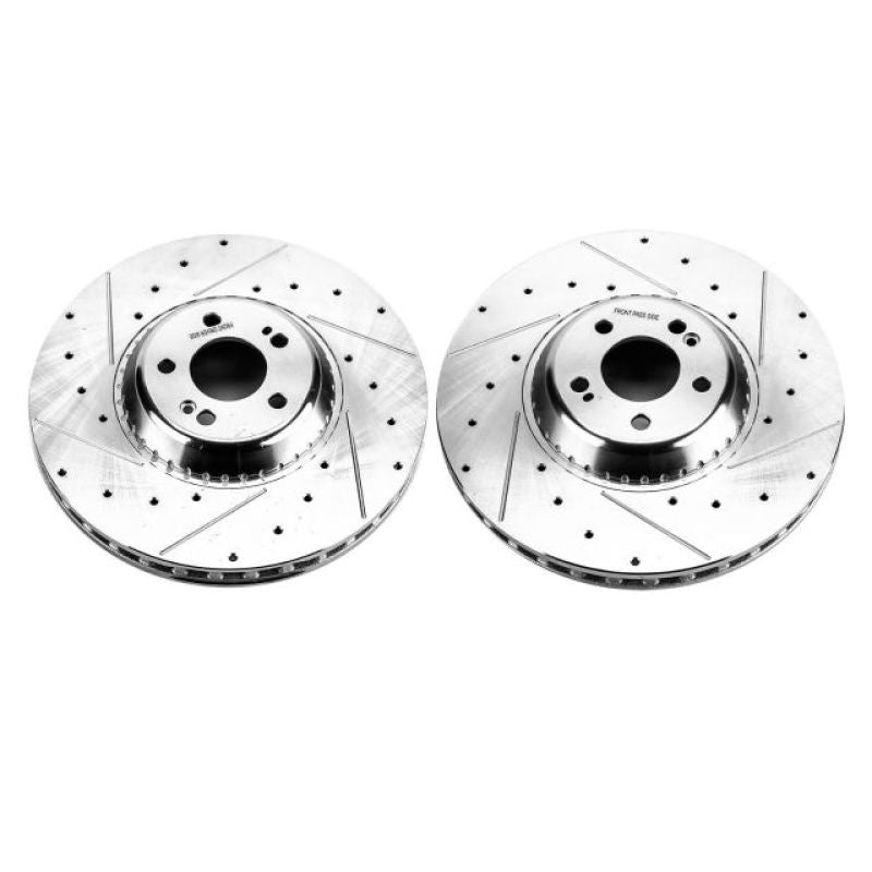 PowerStop Power Stop 18-21 Mercedes-Benz S560 Front Drilled & Slotted Rotor - Pair