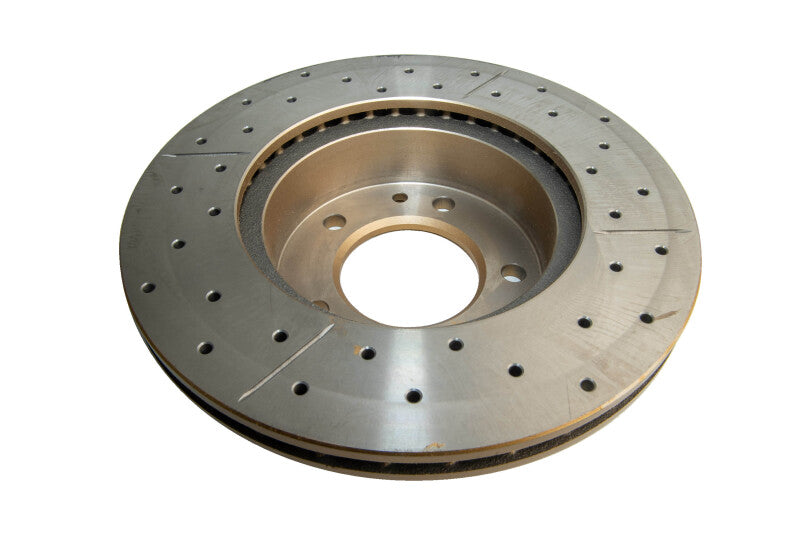 DBA 86-92 Mazda RX-7 (5 Lug Models) Front Street Series Drilled & Slotted Rotor