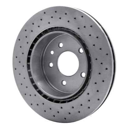 DFC 00-06 Jaguar XKR Rear Drilled Brake Rotor