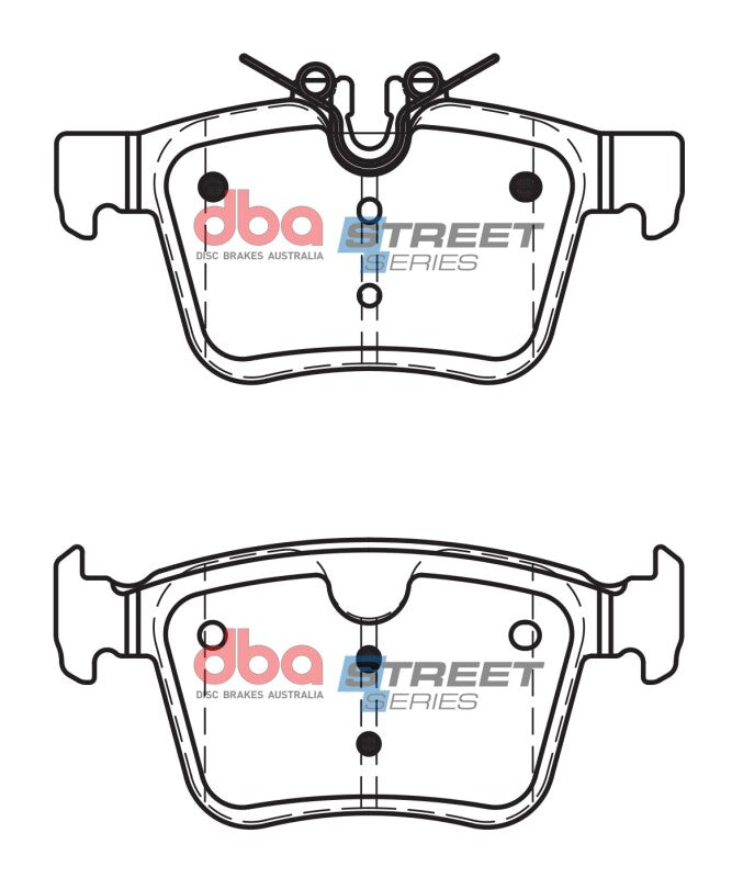 DBA 16-22 Volvo XC90 Rear Street Series Brake Pads