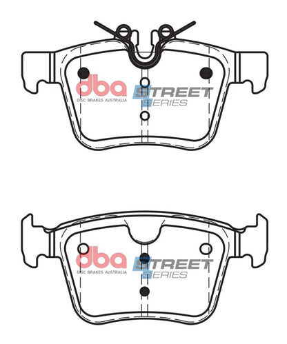 DBA 16-22 Volvo XC90 Rear Street Series Brake Pads