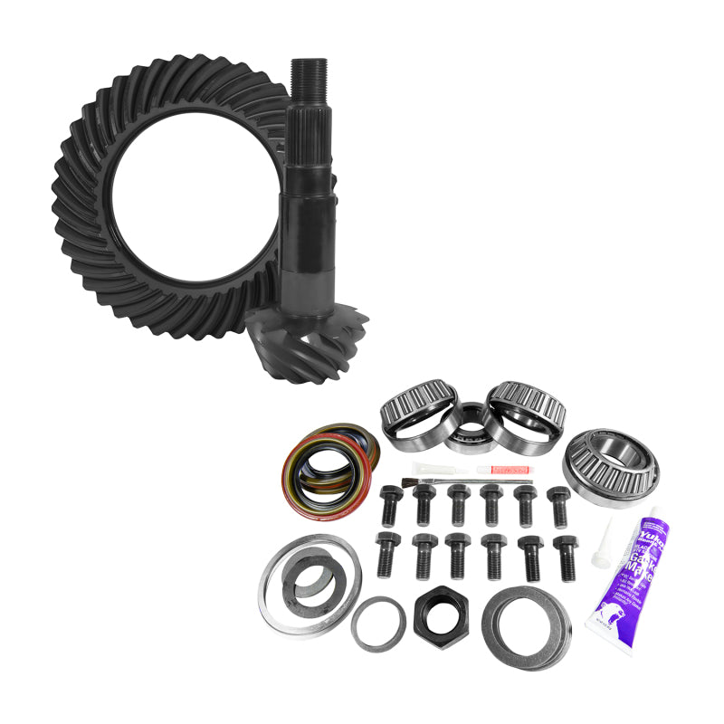 Yukon Gear & Axle Yukon Gear 11.25in Dana 80 3.73 Rear Ring & Pinion Install Kit 4.375in OD Head Bearing