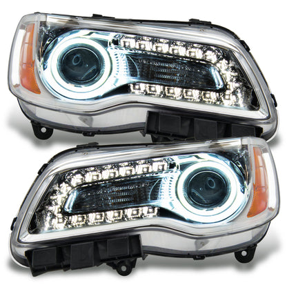 ORACLE Lighting Oracle 11-14 Chrysler 300C SMD HL - Chrome - NON HID - White