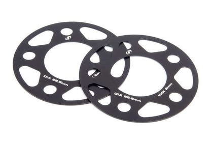 Dinan Wheel Spacers - 5x112 - 66.5mm CB - 2mm Thick (Set of 2)