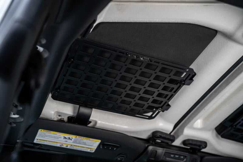 DV8 Offroad 2018-2025 Jeep Wrangler JL Roof Mount for 15In x 12In Molle Panel
