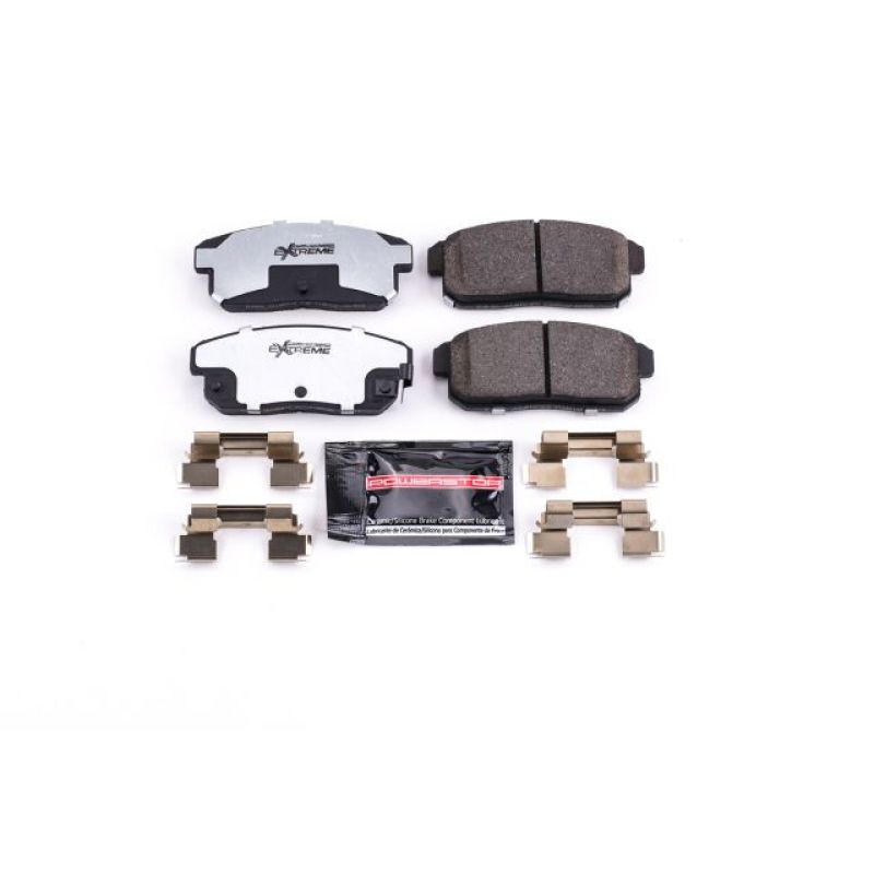 PowerStop Power Stop 04-11 Mazda RX-8 Rear Z26 Extreme Street Brake Pads w/Hardware