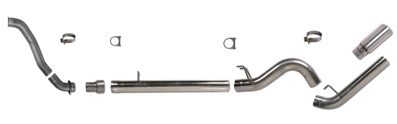 Diamond Eye Performance Diamond Eye KIT 5in DPF-BACK w/ DP Single SS 08-10 Ford 6.4L Powerstroke F250/F350
