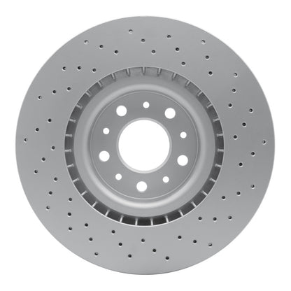 DFC 05-06 Ford GT Rear Drilled GeoSPEC Coated Rotor