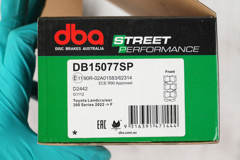 DBA 2022 Lexus LX600 Front SP Performance Brake Pads