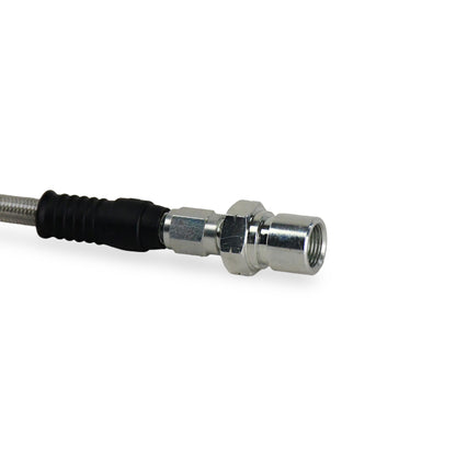 Baer Brakes 21.5in Long Braided Hose Set w/ 3AN Female Straight x 10mm 20 Degree Banjo Ends